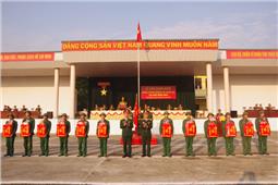 Trung đoàn 246 tổ chức Lễ tiễn quân nhân hoàn thành nghĩa vụ quân sự năm 2023